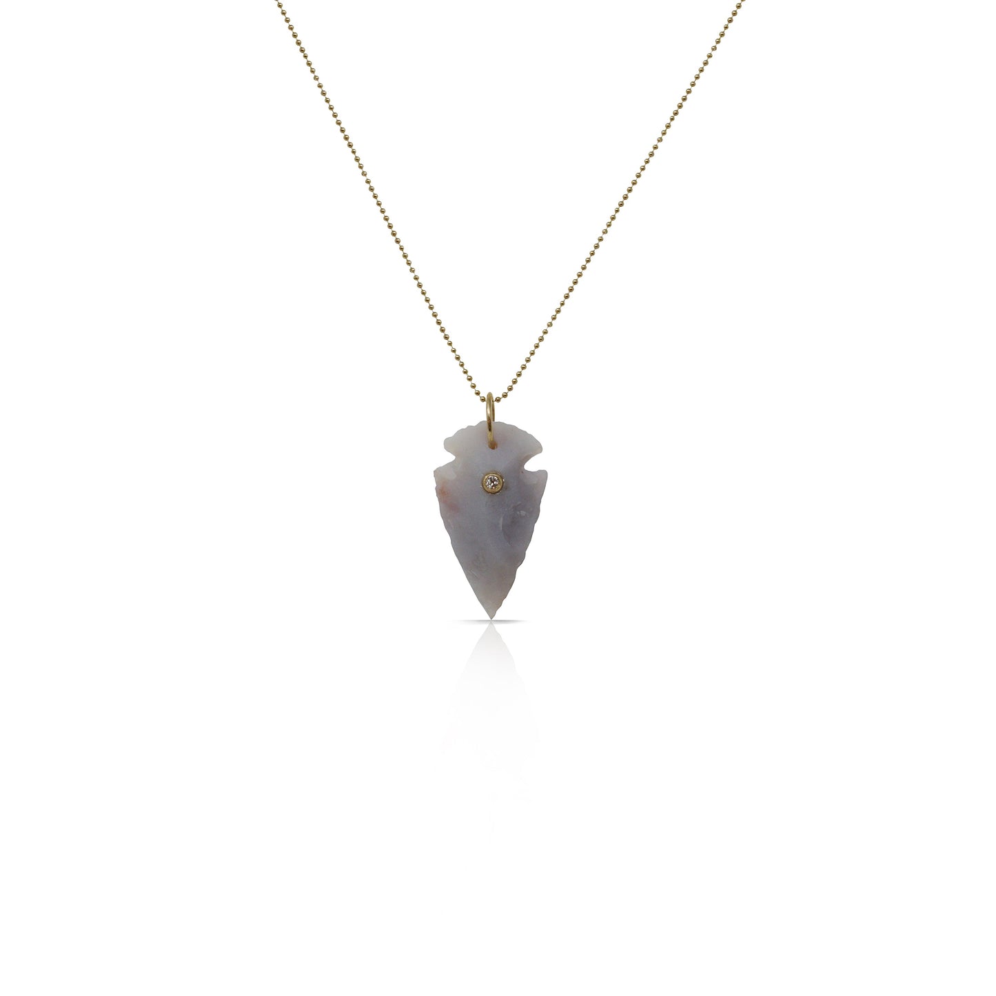 14k Ball Chain Necklace
