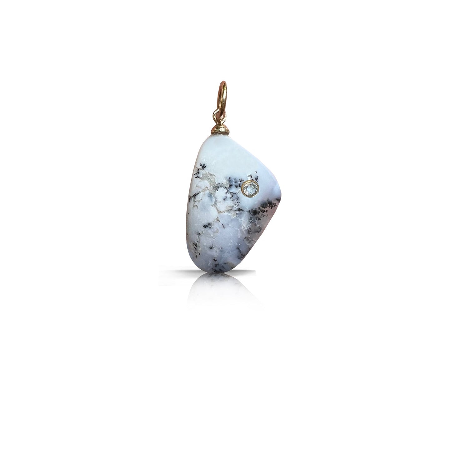 14k Dendritic Charm