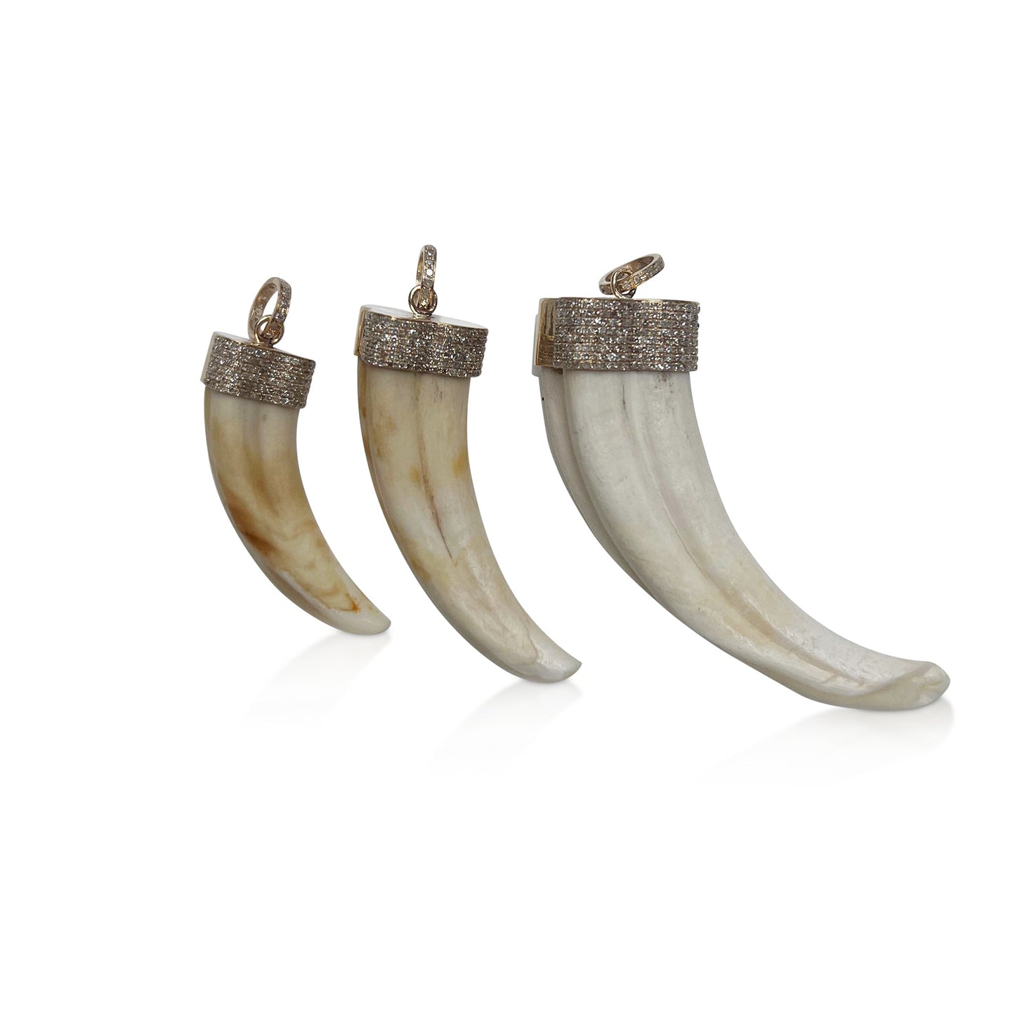 14k Tusk Pendant