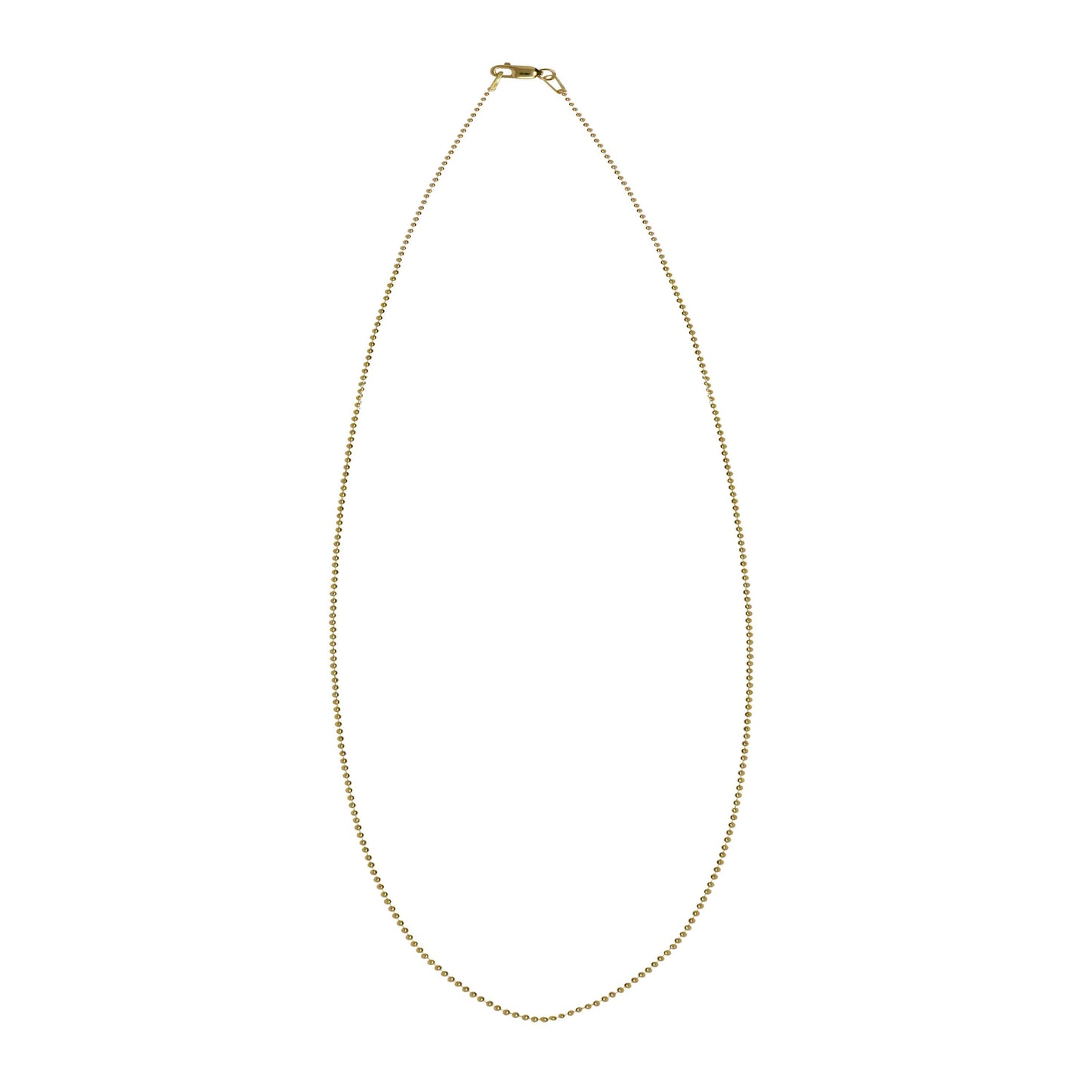 14k Ball Chain Necklace