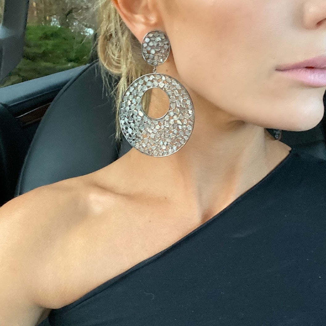 Disco Diamond Earrings