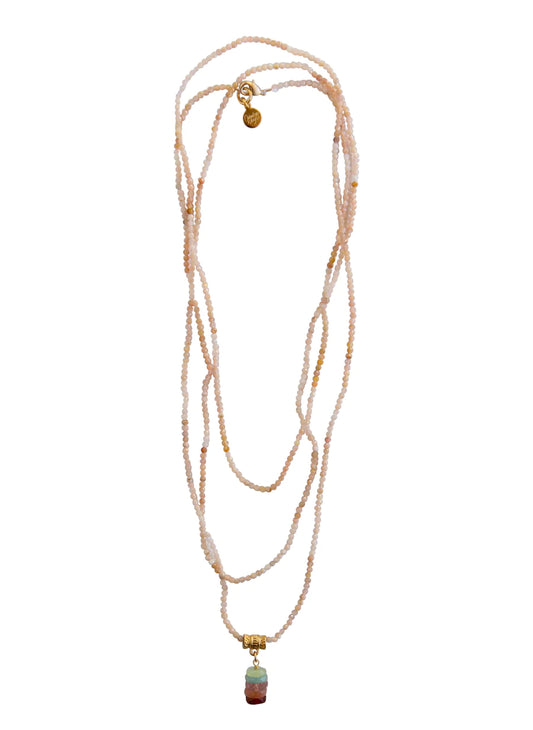 Aramis Beaded Layering Necklace