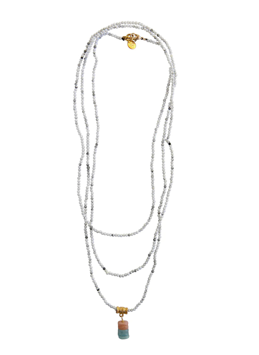 Aramis Beaded Layering Necklace