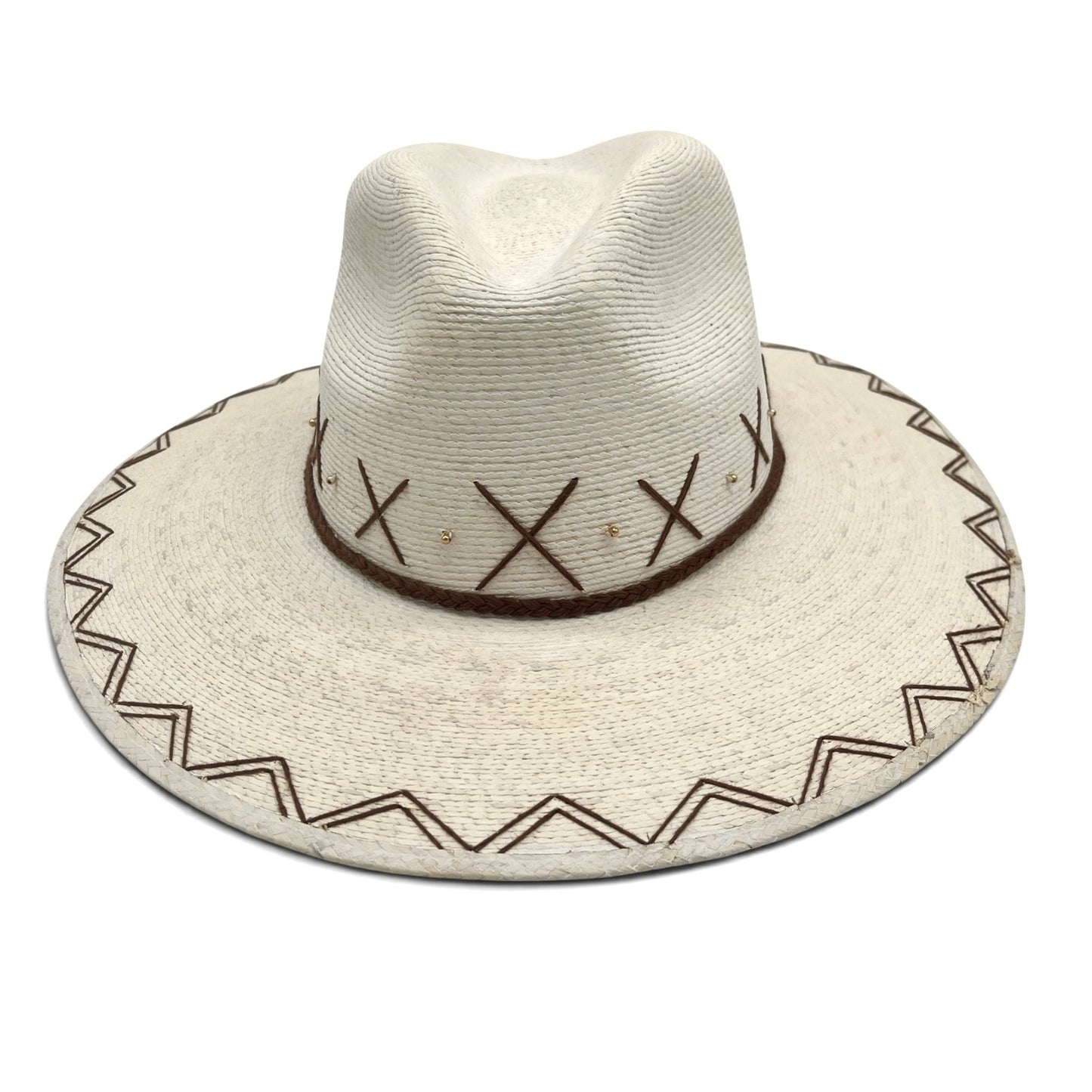 Beaded Rancho - Brown