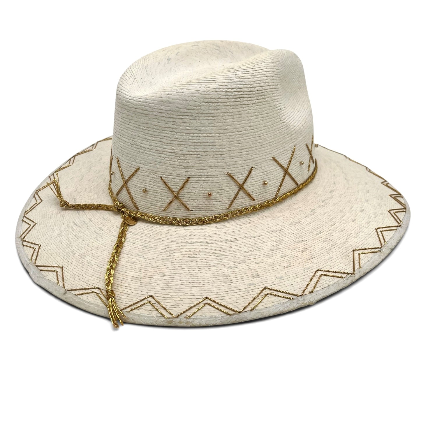 Beaded Rancho - Metallic Gold