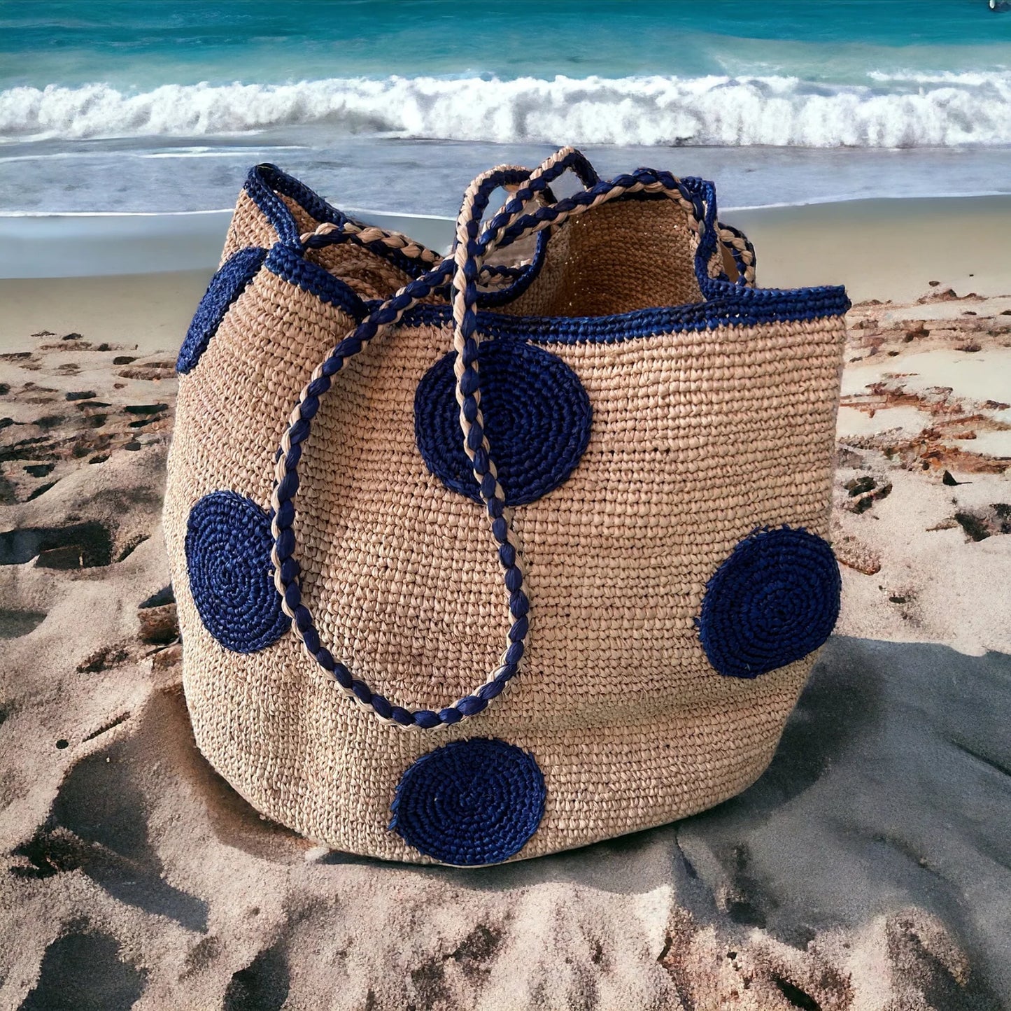 Biscotty Tote Bag - Blue