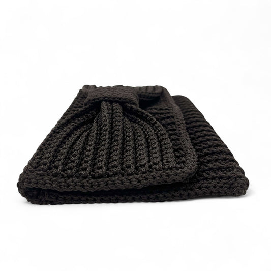 Bow Clutch - Solid Black