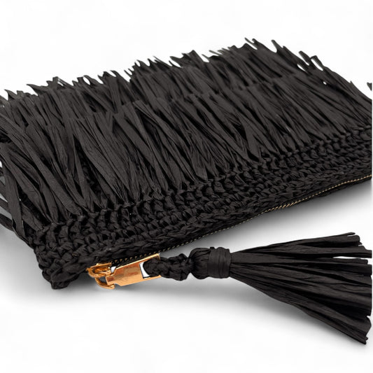 Bungalow Clutch - Black