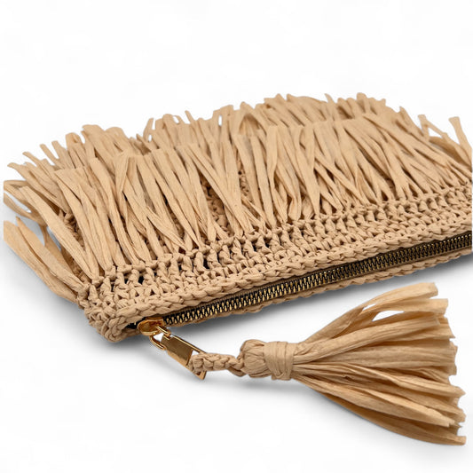 Bungalow Clutch - Natural