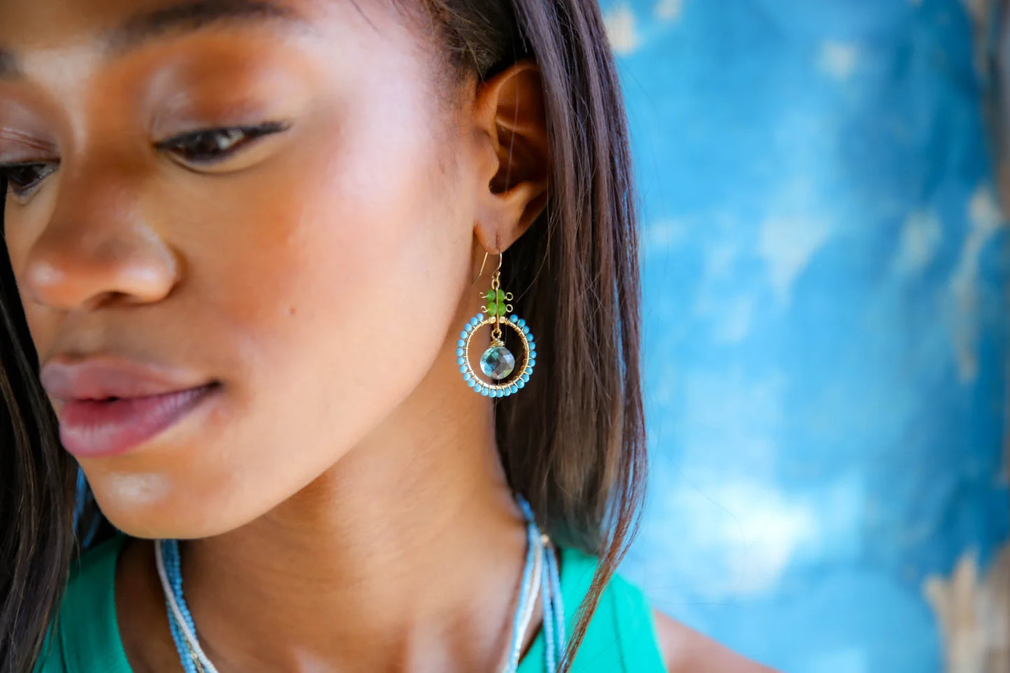 Clara Earrings in Pearl