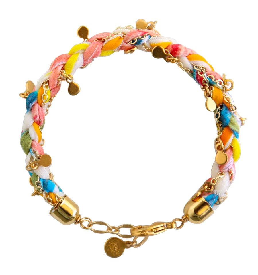 Confetti Bracelet in White