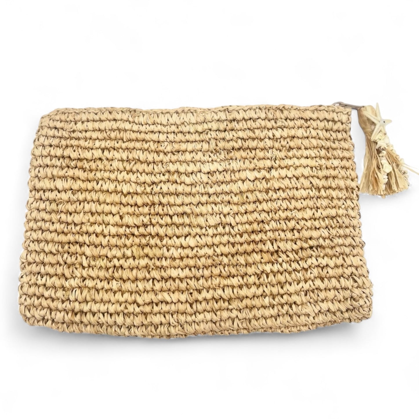Coquette Feather Raffia Handbag