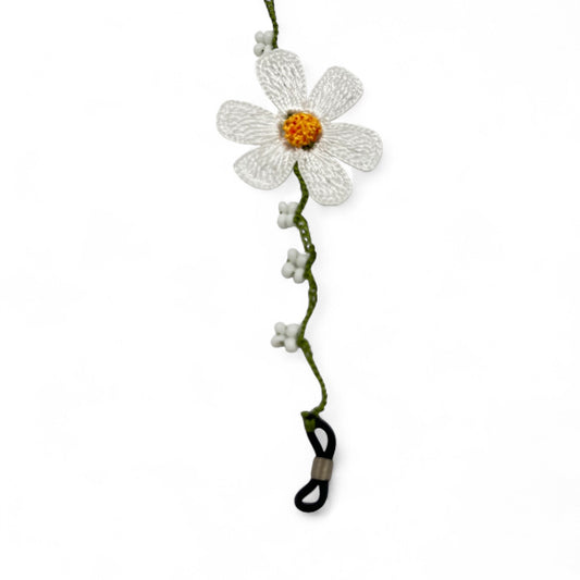 Daisy Crochet Eye Glass Holder