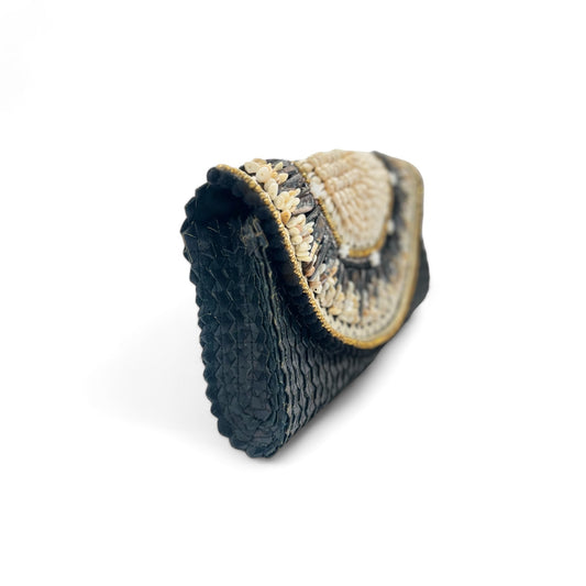 Dallas Star Palm Leaf Handbag