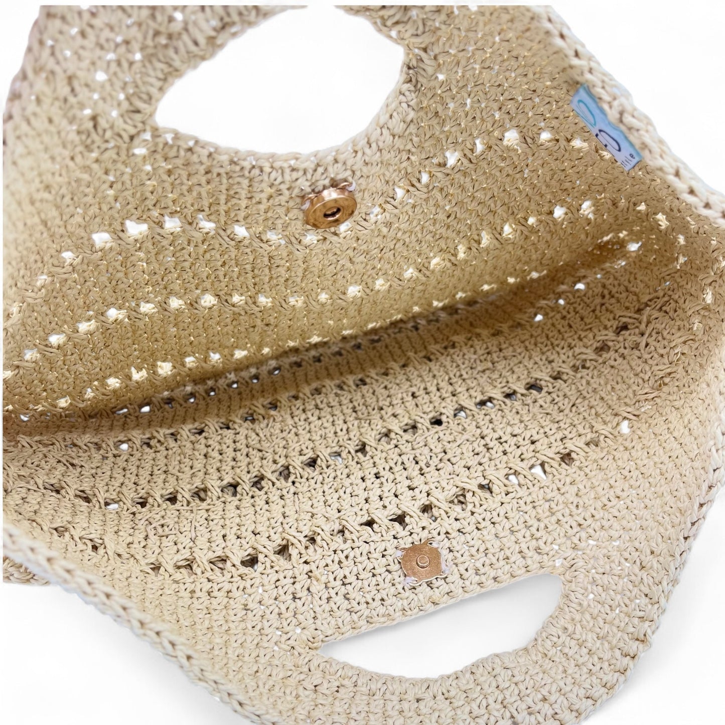 Diya Crochet Raffia Bag