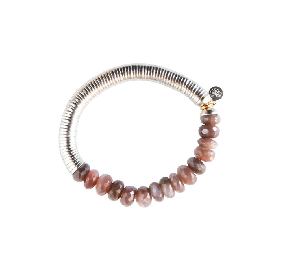 Evra Bracelet with Stones in Silver