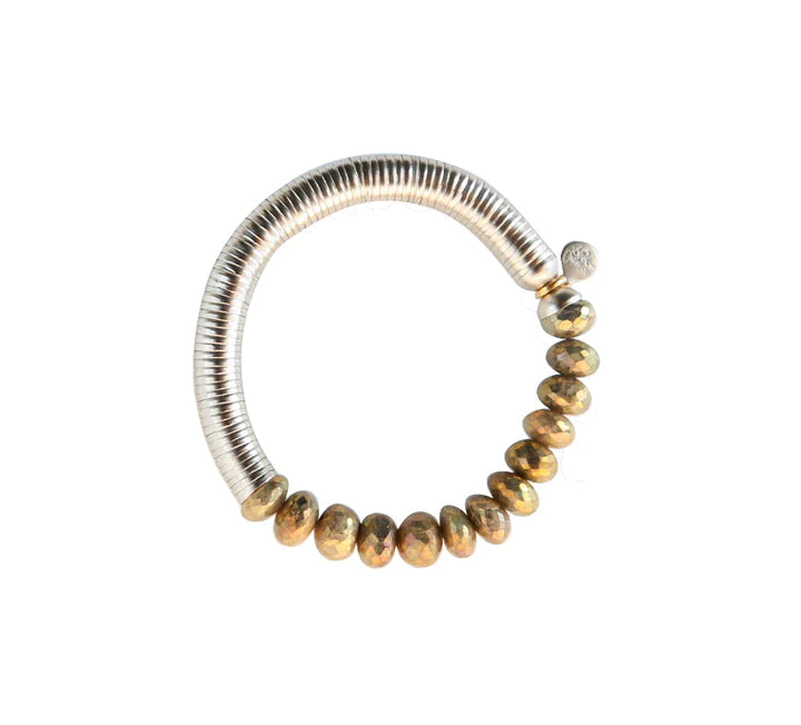 Evra Bracelet with Stones in Silver