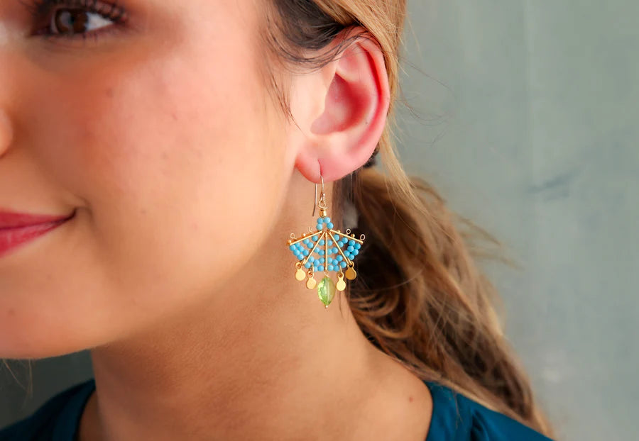 Fandango Earrings in Labradorite