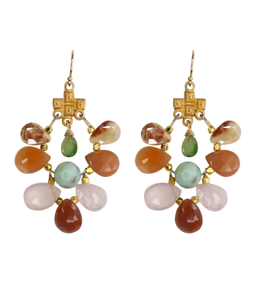 Florence Earring in Citrus Bloom