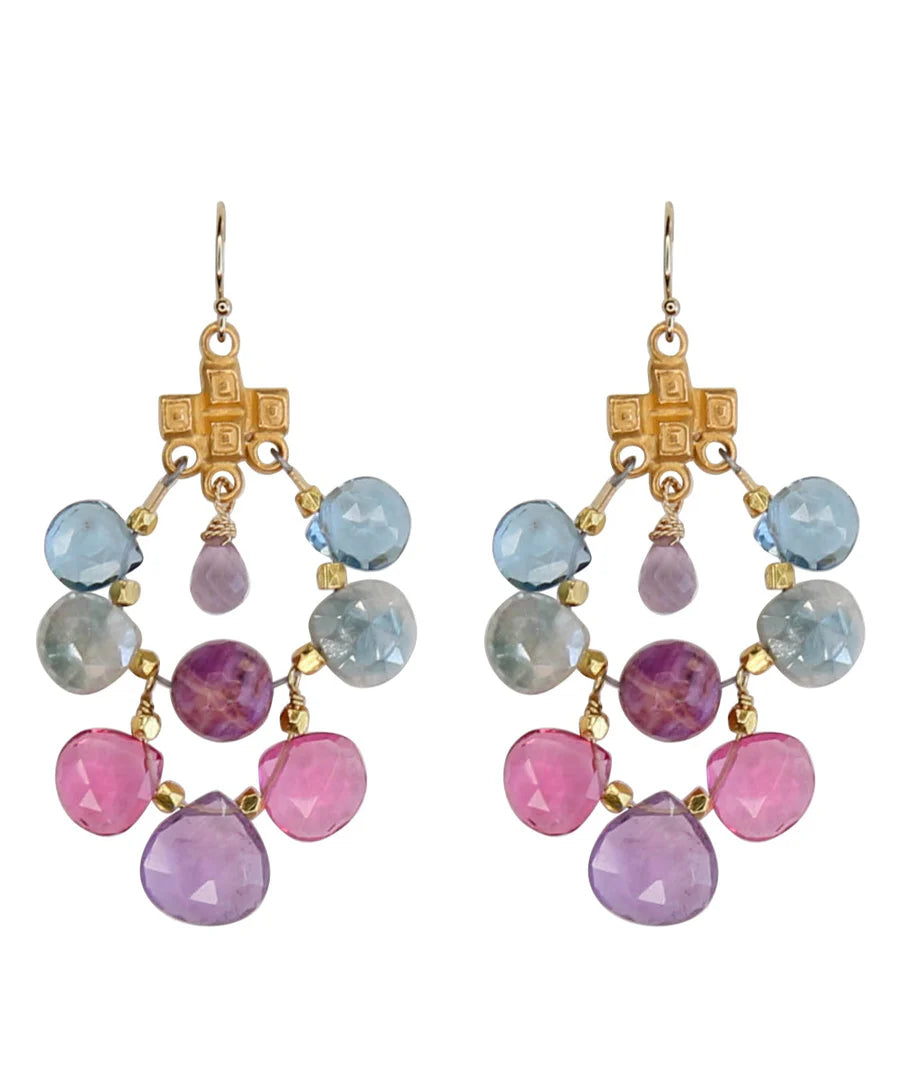 Florence Earring in Lilac Breeze