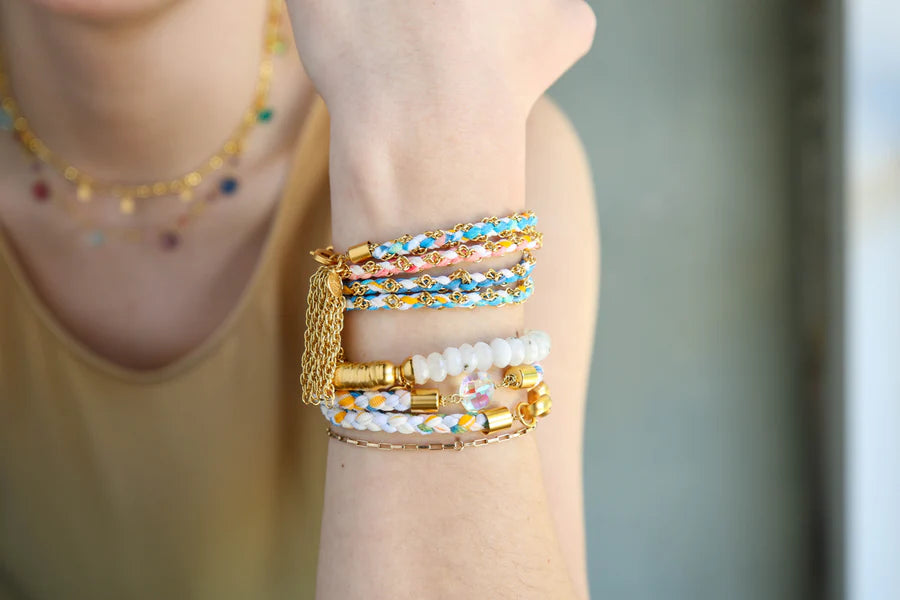 Round About Rope Bracelet or Necklace