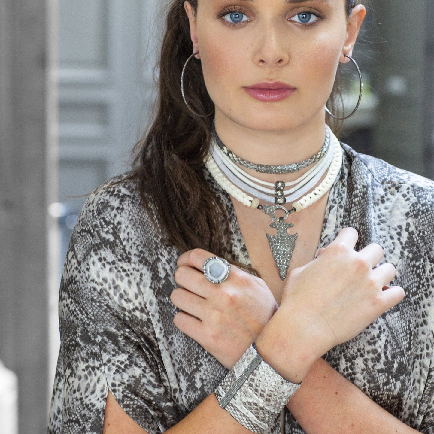 Snake Vertebrae Necklace