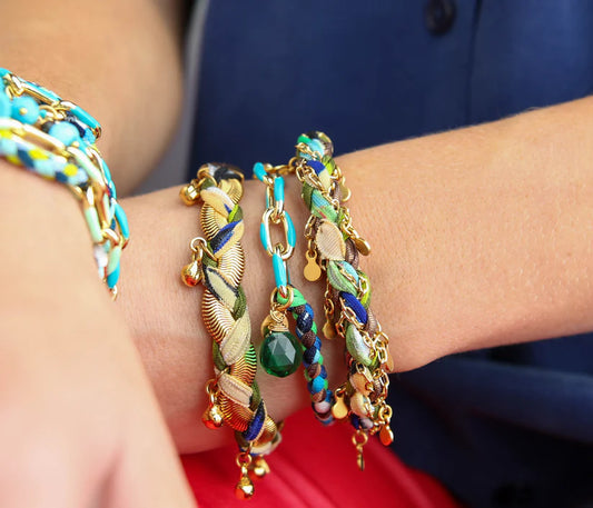 Confetti Bracelet in Lemon