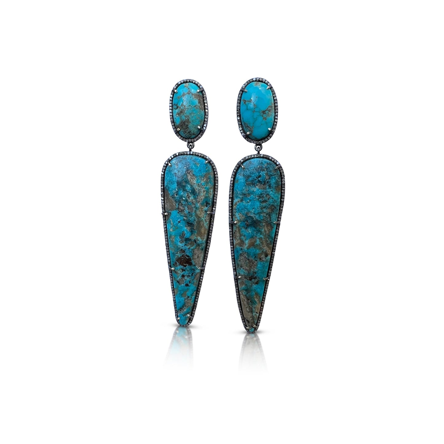 Kingman Double Drop Earrings