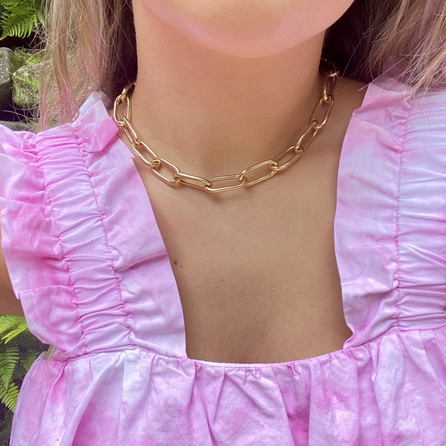 14k Jumbo Chain Necklace