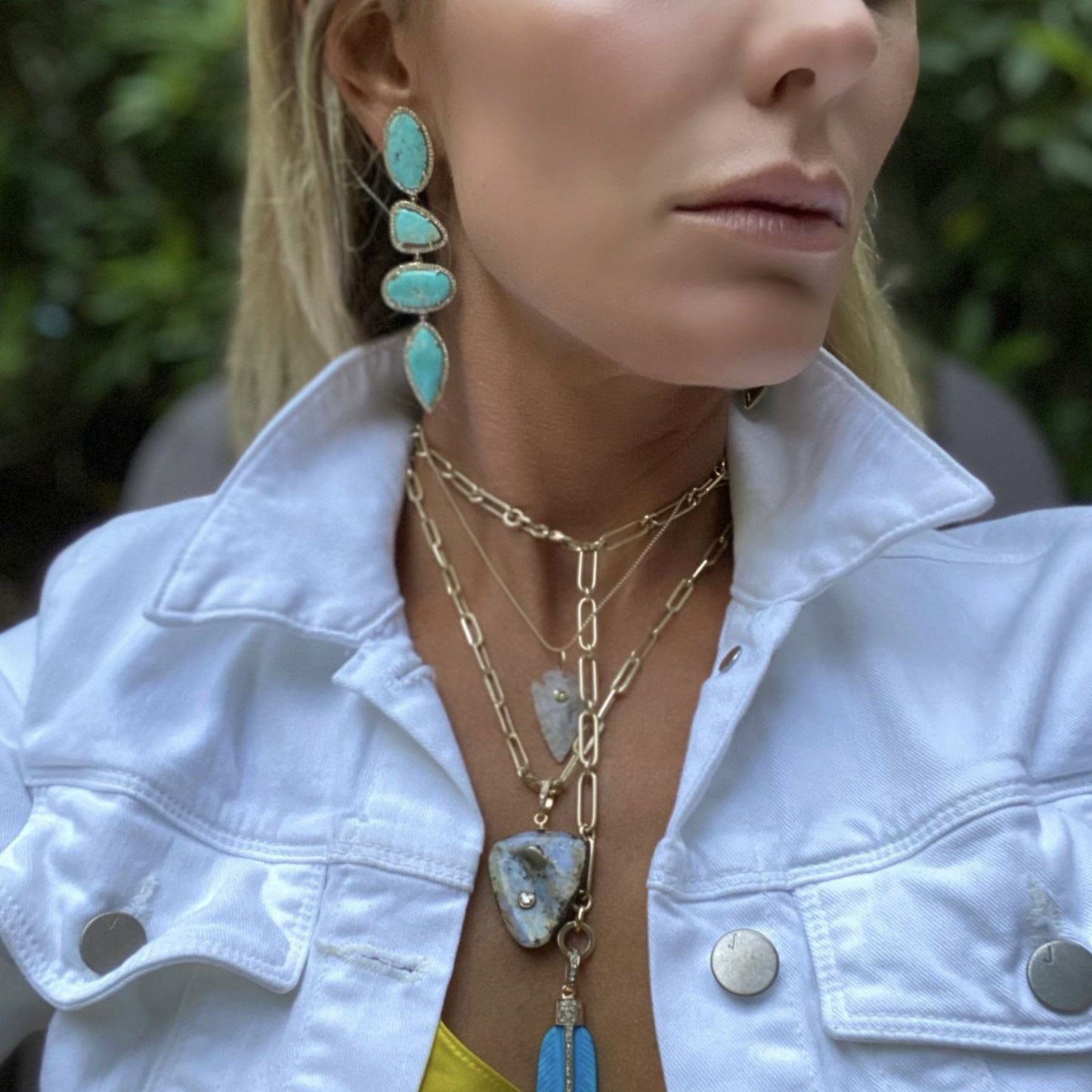 14k Mixed Link Chain
