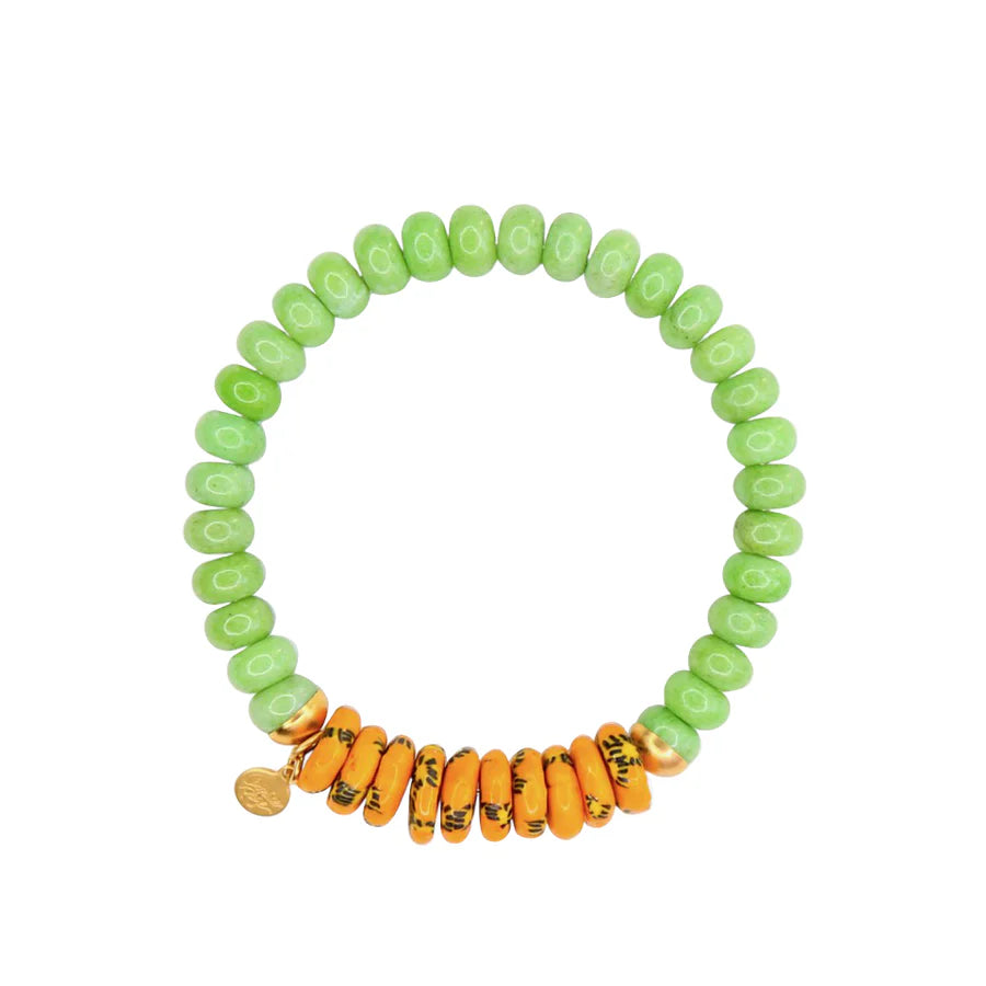 Julep Elastic Bracelet in Lime Green