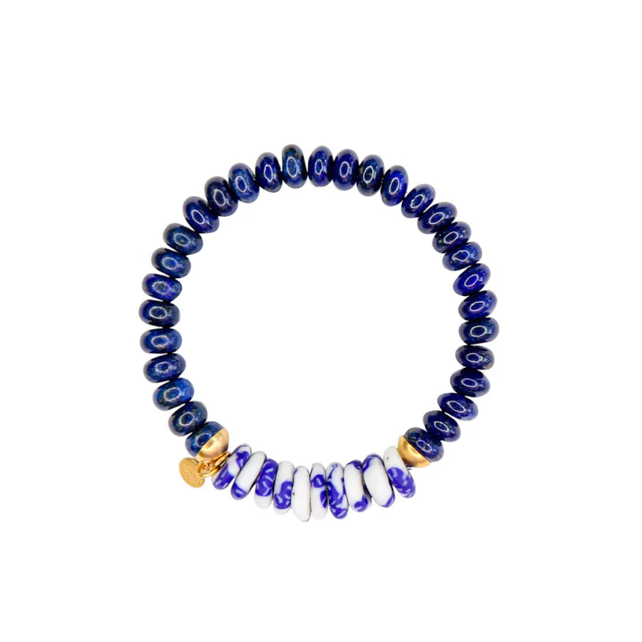 Julep Elastic Bracelet in Marine Blue