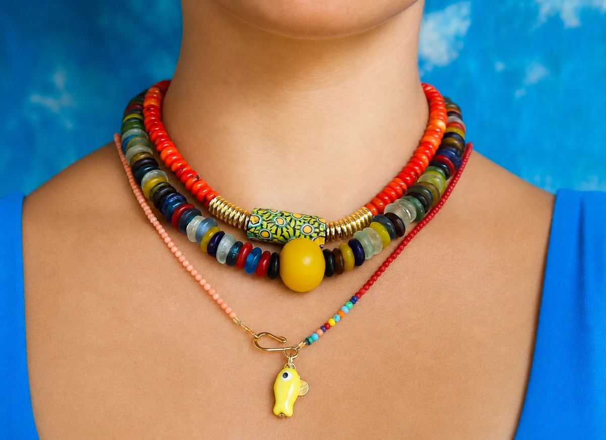 Kasbah Vintage African Necklace