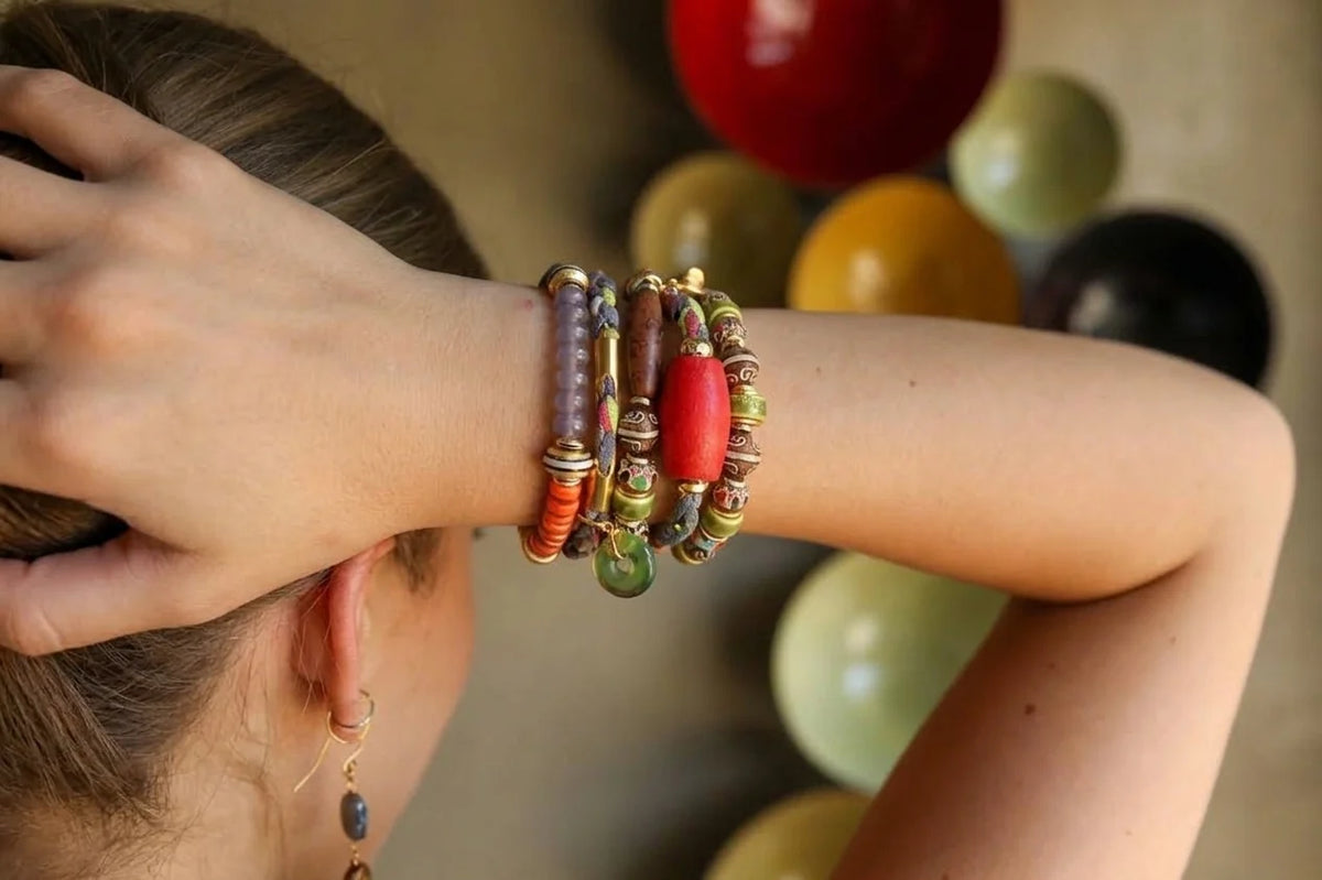 Switchback Gemstone Bracelet