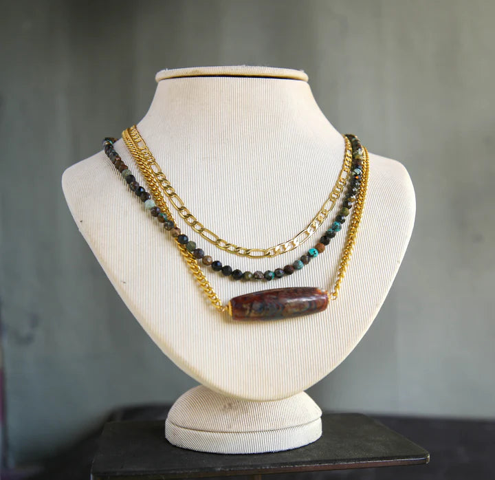 Palladio Triple Strand Necklace
