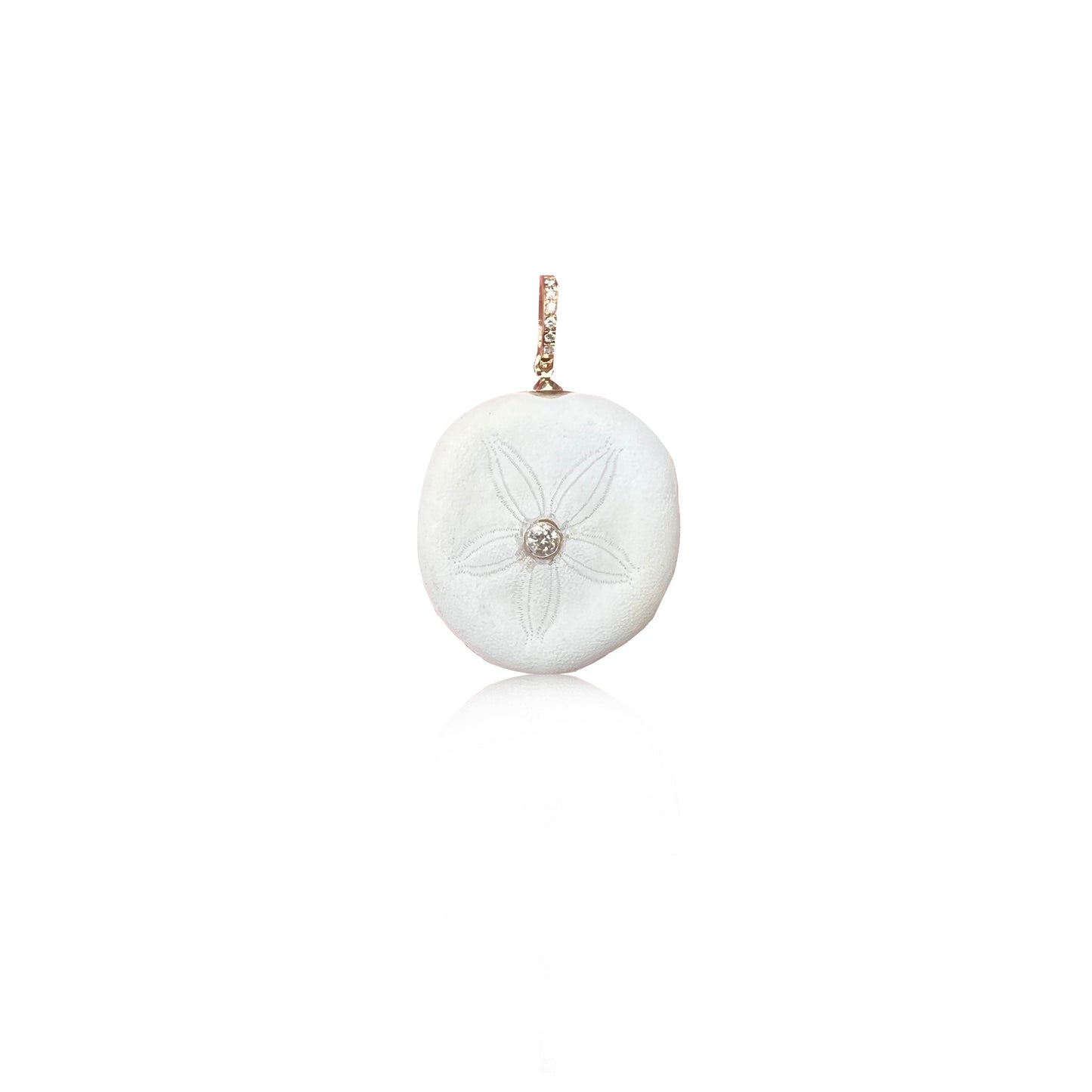14k Sand Dollar Charm