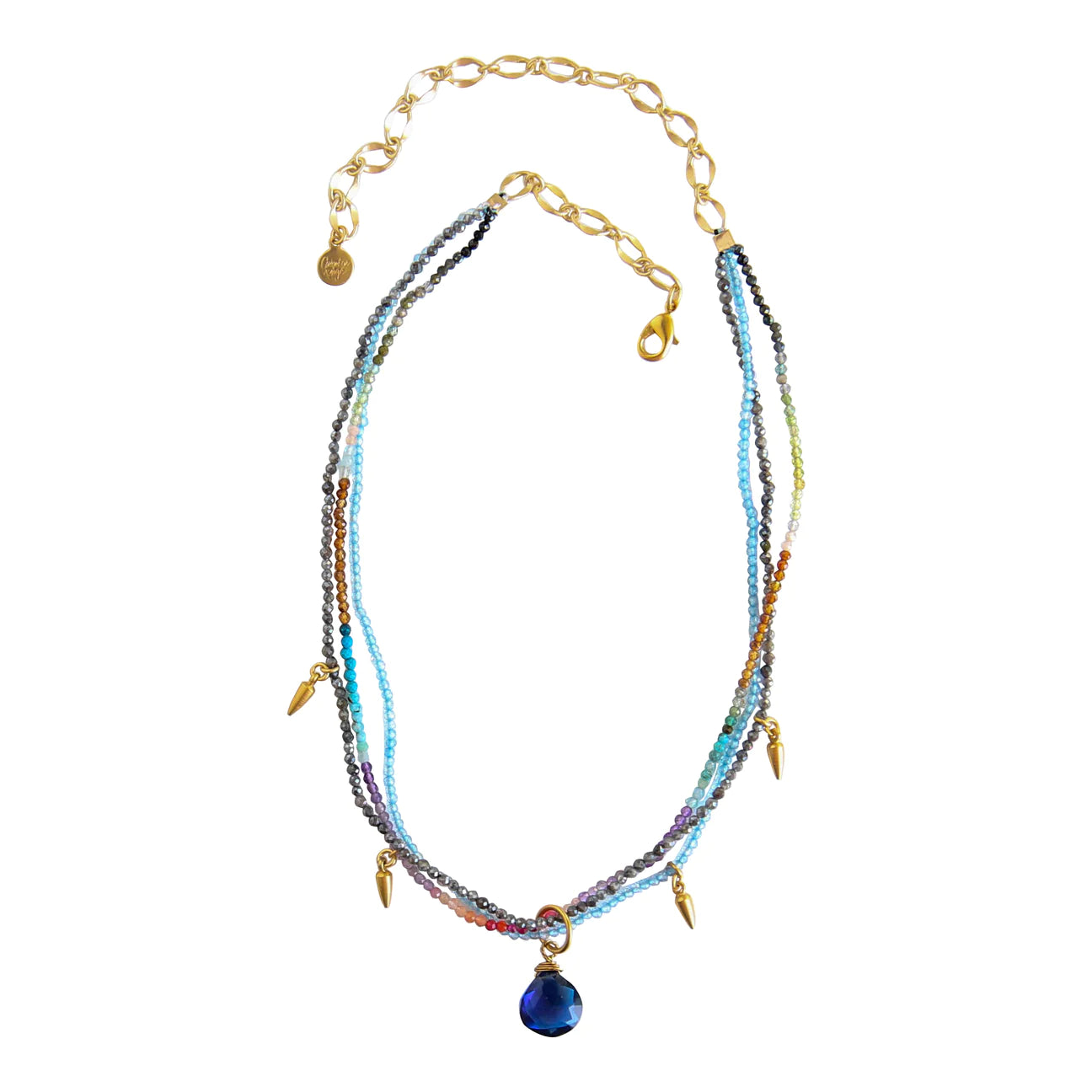 Spices Triple Strand Necklace