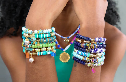 Spritz Bracelet in Blues