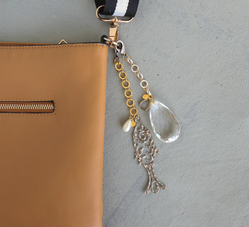 Lucite Bag Charm