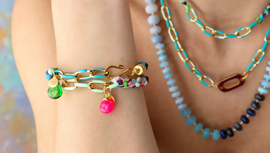 Twizel Braided Bracelet in Turquoise