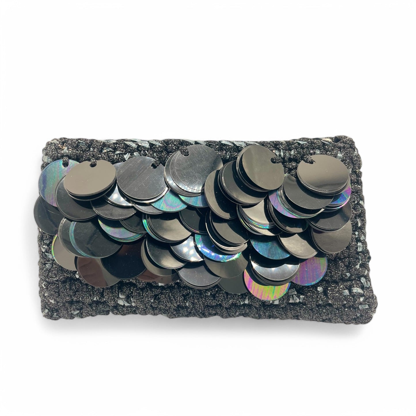 Jumbo Paillettes Clutch Handbag