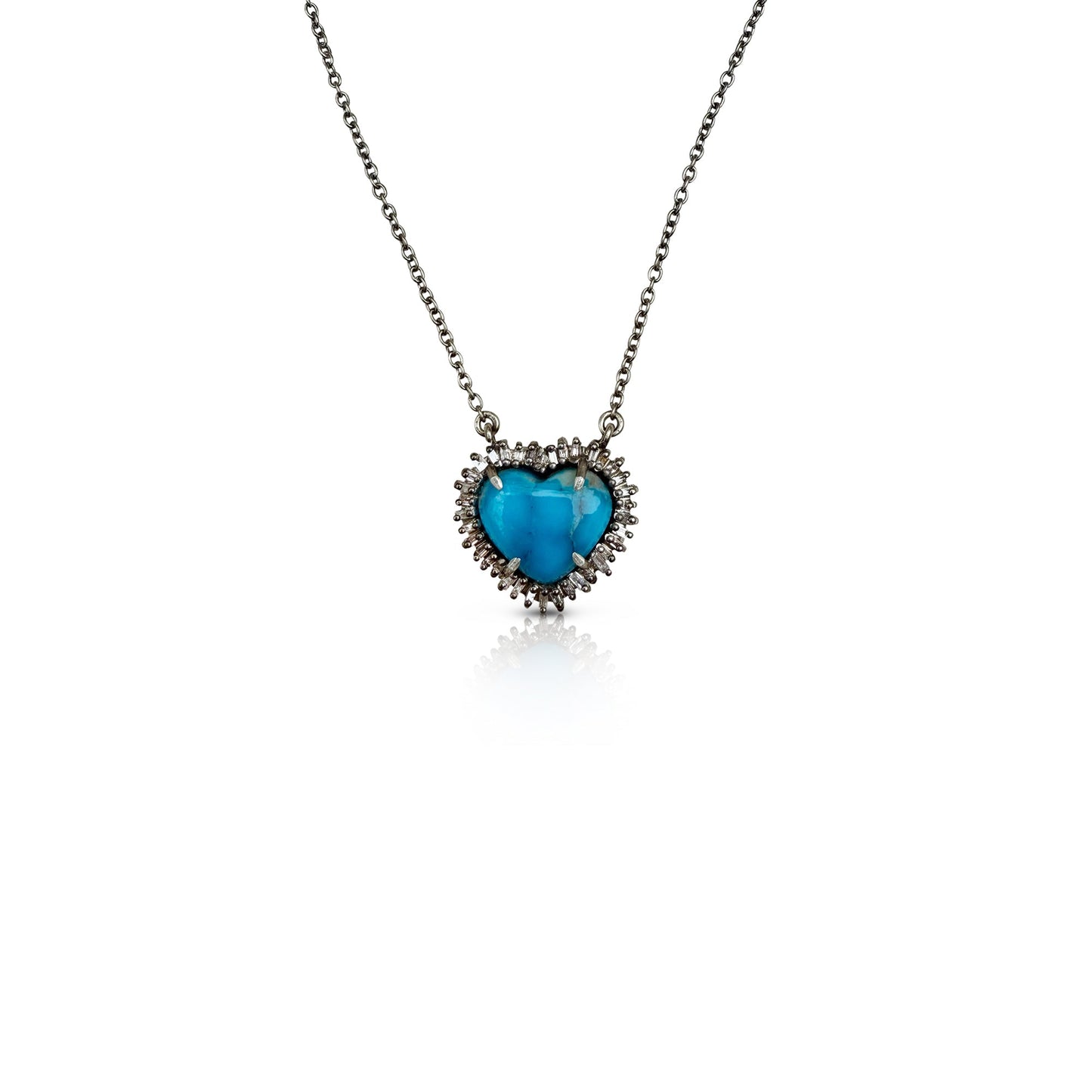 Mini Turquoise Heart