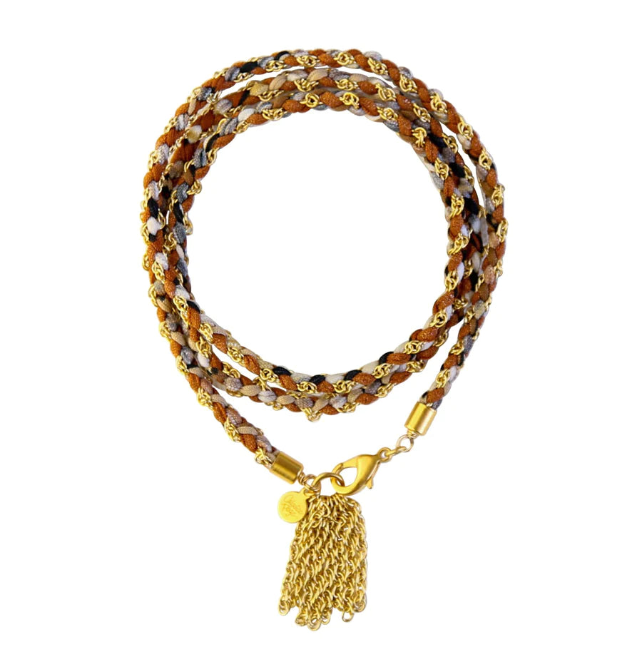 Round About Rope Bracelet or Necklace