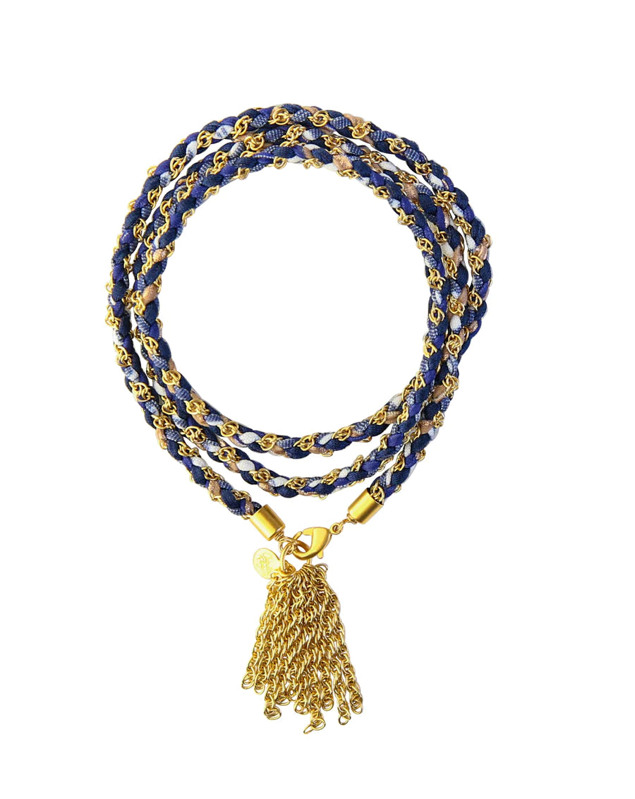Round About Rope Bracelet or Necklace