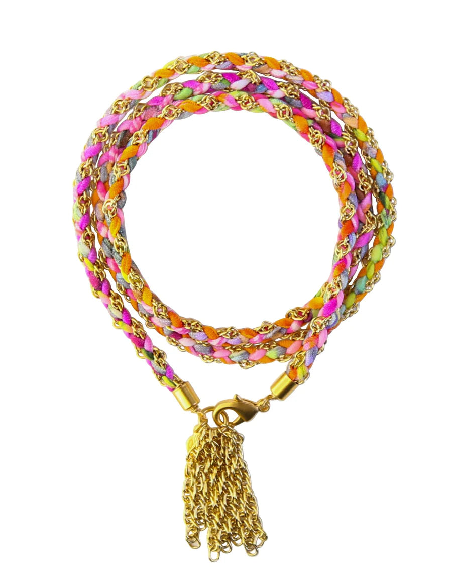 Round About Rope Bracelet or Necklace