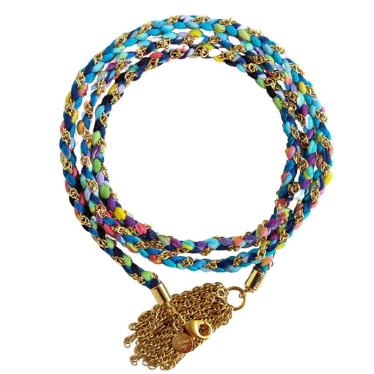 Round About Rope Bracelet or Necklace