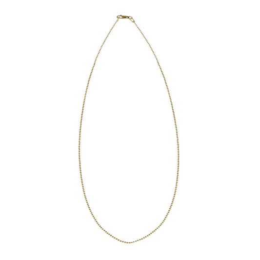 14K Ball Chain Necklace (2 sizes)