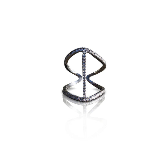 1 - Row Adjustable Diamond Ring