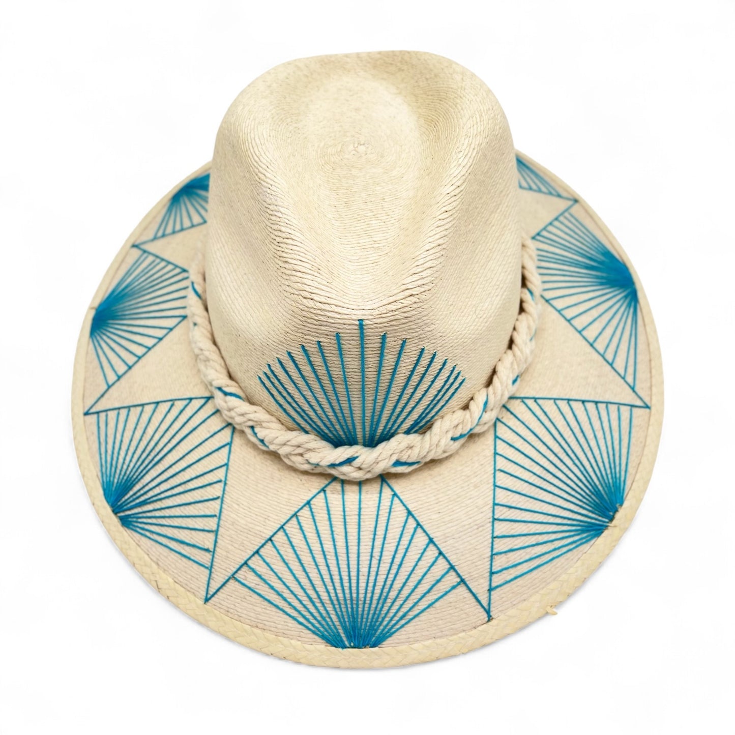 Mezcal Star Palm Leaf Hat