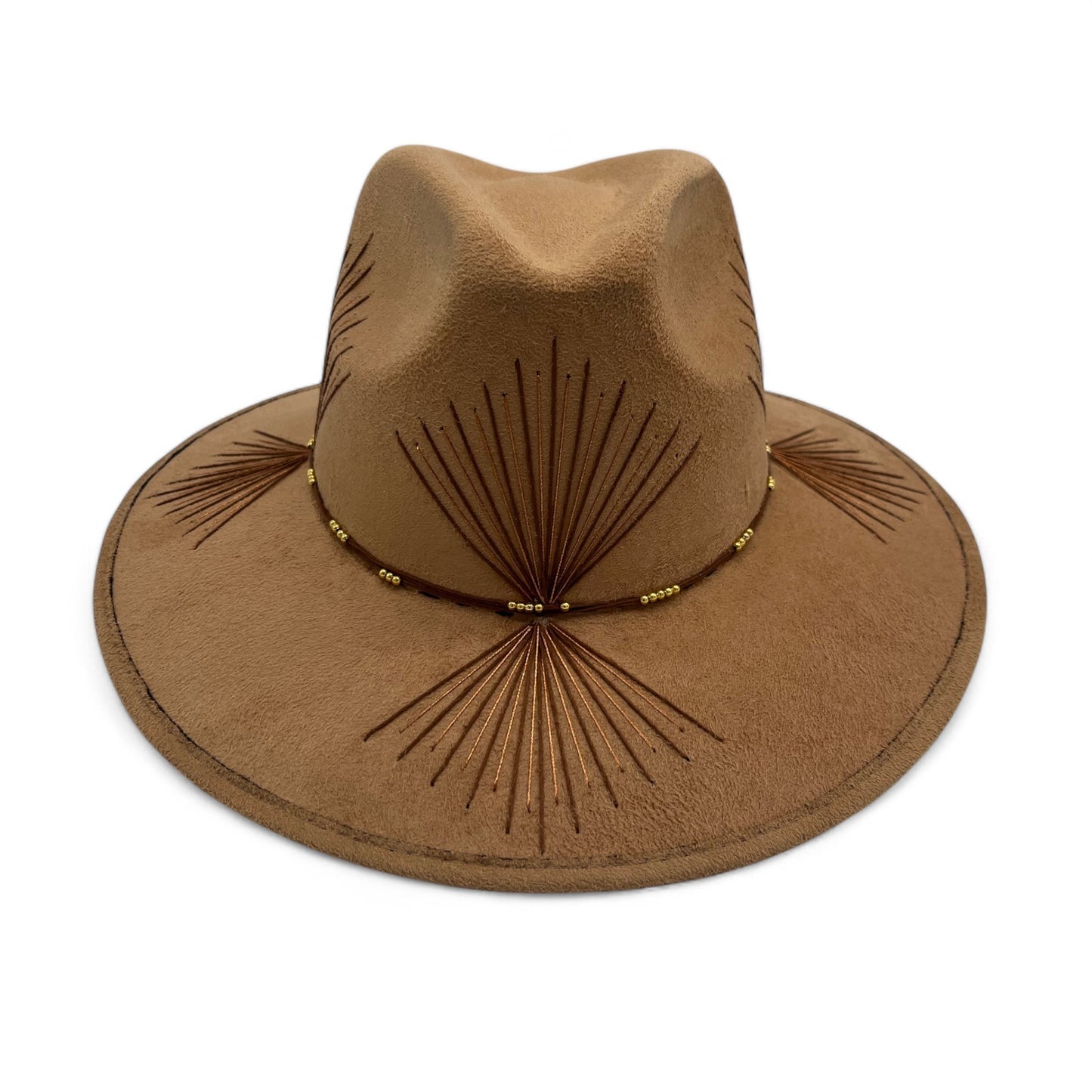 Mezcal Vegan Suede Wide Brim Fedora